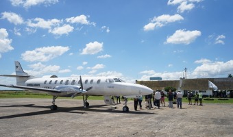 CONTIN�AN LOS VUELOS COMERCIALES A VILLA GESELL DURANTE EL INVIERNO